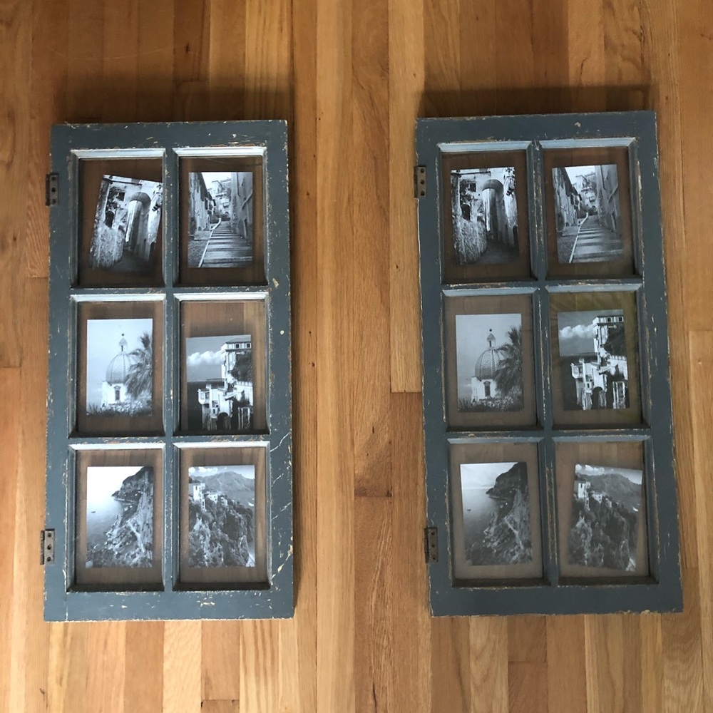 Wooden Window Picture Frame